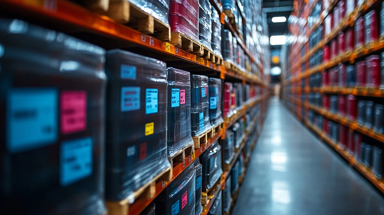 Gestão de estoque e armazenagem