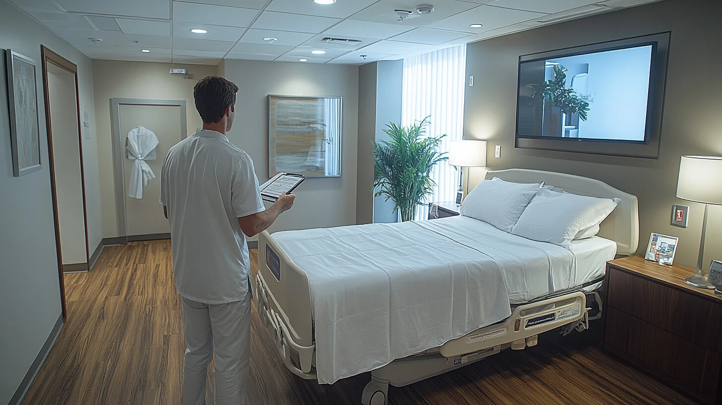 Hotelaria em instituições de saúde: operação, serviços e espaços